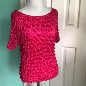 Vintage Pink Scrunched top One Size Fit All